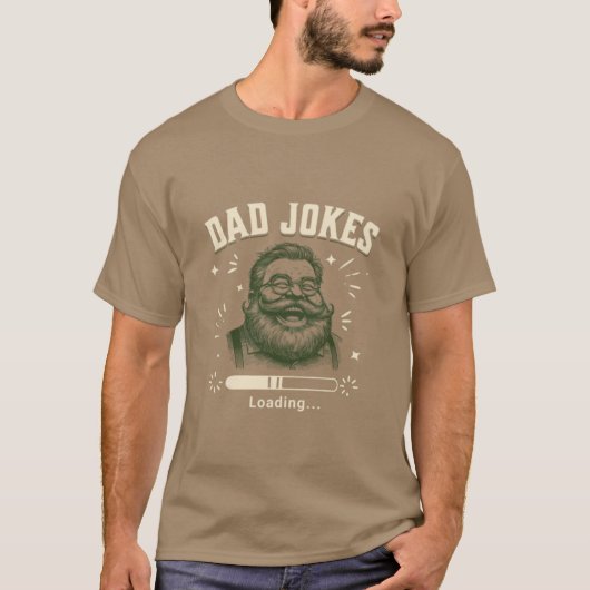 Heren "Bad Jokes" Sinister Laugh T-shirt - Gritty (Voorkant)