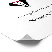 Heren Badkamer Mand Complimenten Bride bruidegom Poster (Hoek)