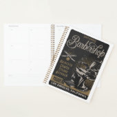 Heren Barbershop Retro Kapsels Scheren Planner (Display)