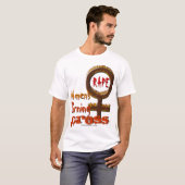 Heren Basic American Apparel T-shirt (Voorkant volledig)