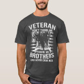 -Heren Basic Dark T-Shirt (Voorkant)