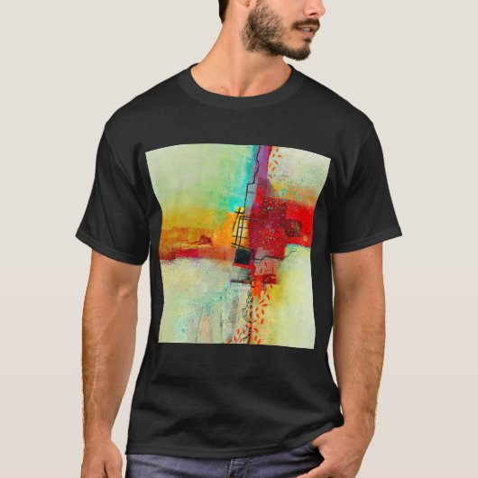 Heren Basic Dark T-Shirt (Voorkant)
