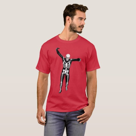 Heren Basic Dark T-Shirt (Voorkant volledig)