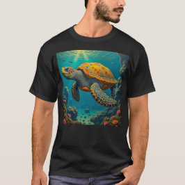 Heren Basic Donkere T-shirt