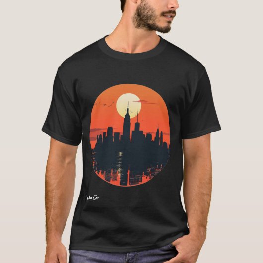 Heren Basic Donkere T-Shirt (Voorkant)