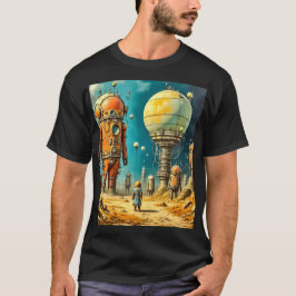 Heren Basic Donkere T-Shirt