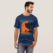 Heren Basic Donkere T-shirt (Voorkant volledig)
