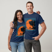 Heren Basic Donkere T-shirt (Unisex)
