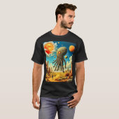 Heren Basic Donkere T-Shirt (Voorkant volledig)