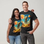 Heren Basic Donkere T-Shirt (Unisex)