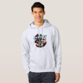 Heren Basic Hooded Sweatshirt (Voorkant volledig)