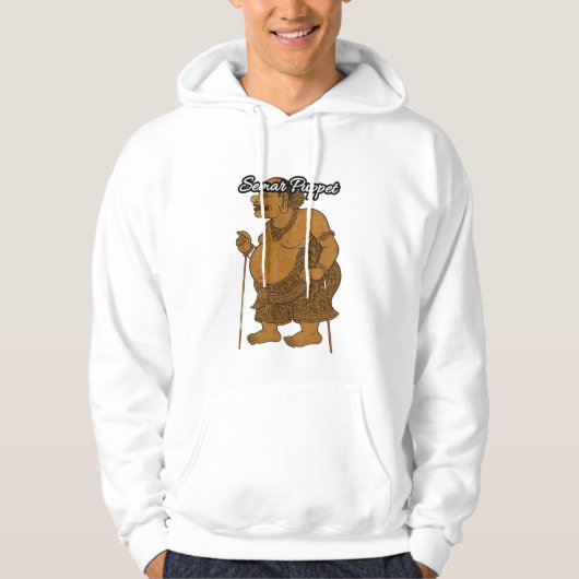 Heren Basic Hoodie T-shirt (Voorkant)
