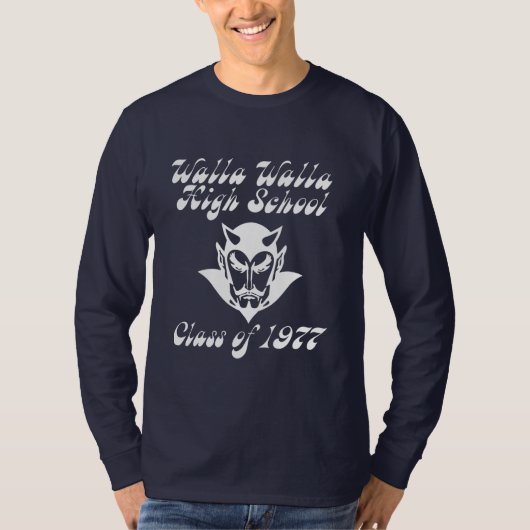 Heren Basic Lange Mouwen T - Donker T-shirt (Voorkant)
