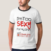 Heren basic ringer T-shirt (Voorkant)
