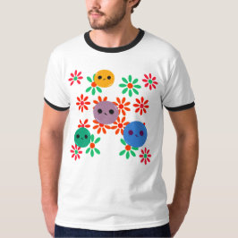 Heren Basic Ringer T-Shirt