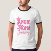 Heren Basic Ringer T-Shirt (Voorkant)