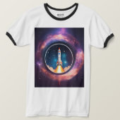 Heren Basic Ringer T-Shirt (Design voorkant)