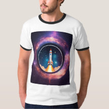 Heren Basic Ringer T-Shirt