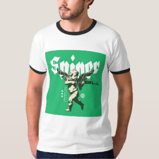 Heren Basic Ringer T-Shirt
