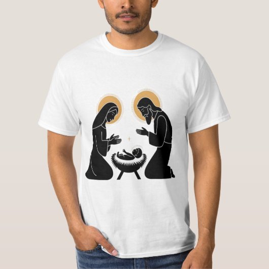 Heren Basic T-Shirt (Voorkant)