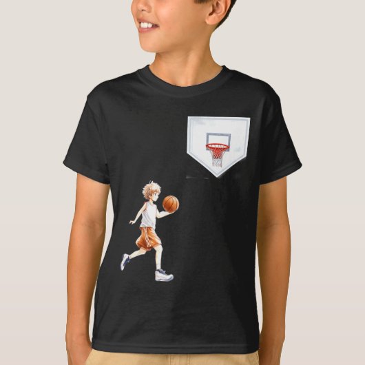 Heren basic t-shirt (Voorkant)