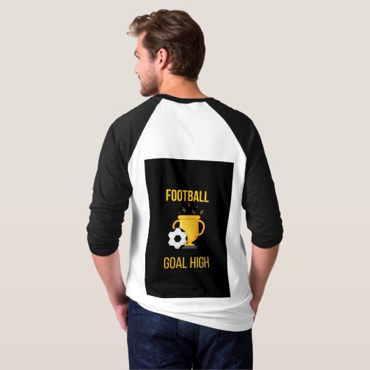Heren Basic T-Shirt (Achterkant volledig)