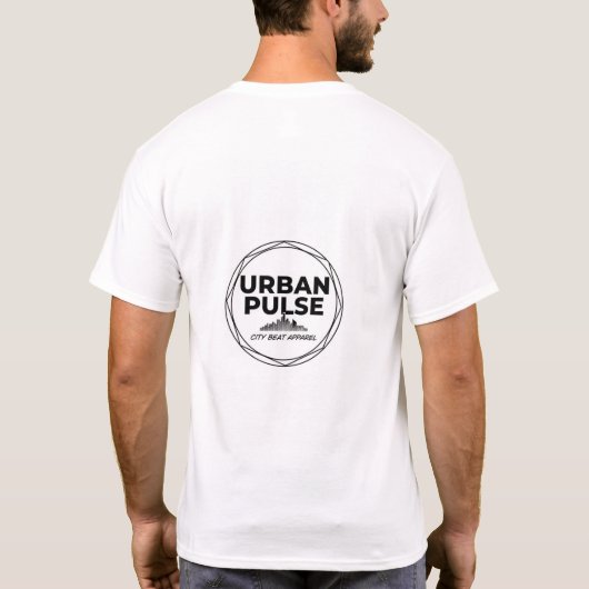 Heren Basic T-Shirt (Achterkant)
