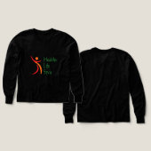Heren Basic T-Shirt (Voorkant /achterkant)
