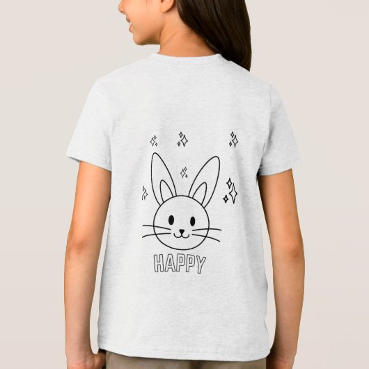Heren Basic T-Shirt (Achterkant)