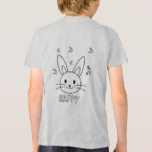 Heren Basic T-Shirt (Achterkant)