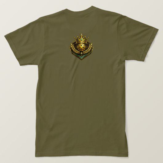 Heren Basic T-Shirt (Design achterkant)