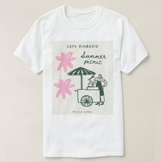 Heren Basic T-Shirt (Design voorkant)