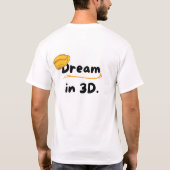Heren Basic T-Shirt (Achterkant)