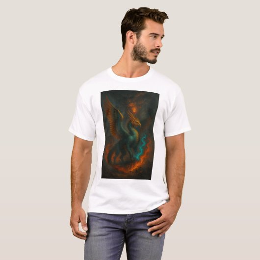 Heren Basic T-Shirt (Voorkant volledig)