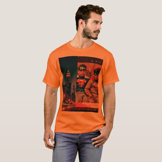 Heren Basic T-Shirt (Voorkant volledig)