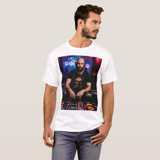 Heren Basic T-Shirt (Voorkant volledig)