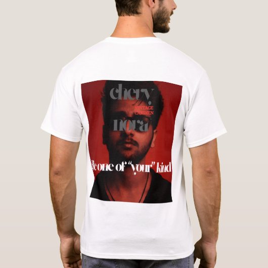 Heren Basic T-Shirt (Achterkant)