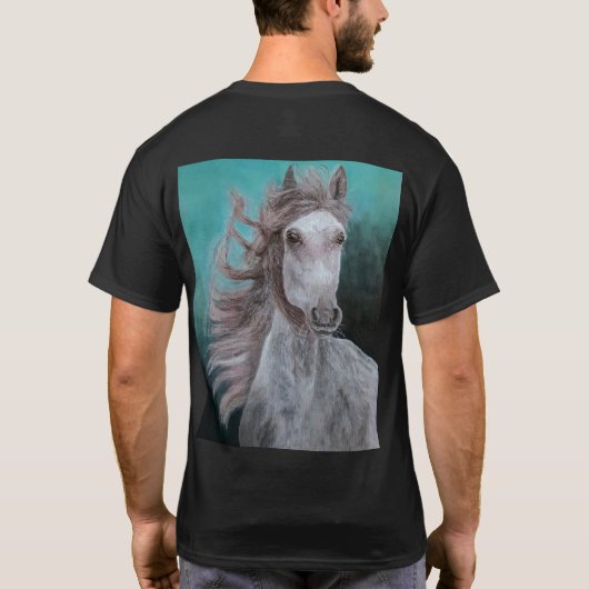 Heren Basic T-Shirt (Achterkant)