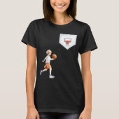 Heren basic t-shirt (Voorkant)