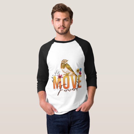 Heren Basic T-shirt (Voorkant volledig)