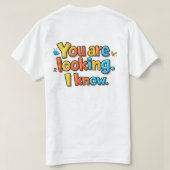 Heren Basic T-Shirt (Design achterkant)