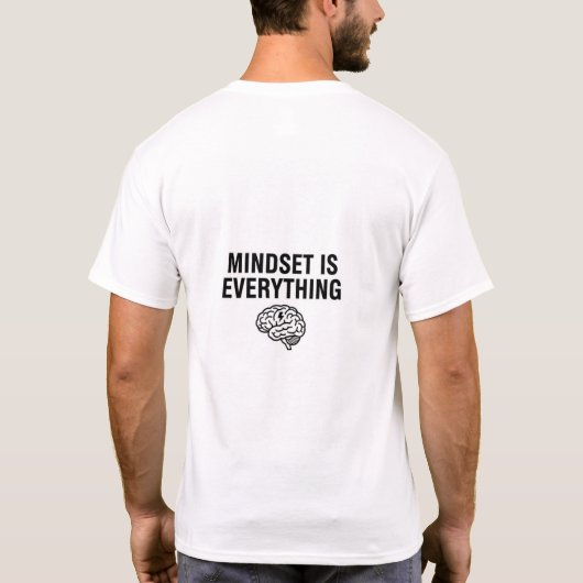 Heren Basic T-Shirt (Achterkant)