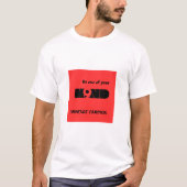 Heren Basic T-Shirt (Voorkant)
