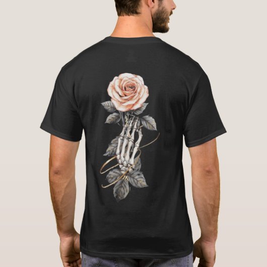 Heren Basic T-Shirt (Achterkant)