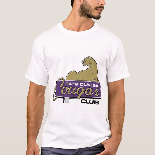 Heren basic T-shirt (Voorkant)