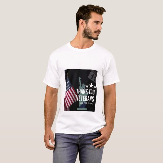 Heren Basic T-Shirt (Voorkant volledig)
