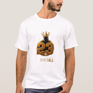 Heren Basic T-shirt BASKETBAL