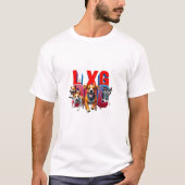 Heren Basic T-Shirt DOG (Voorkant)