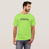Heren Basic T-Shirt | Gekookt op roeien (Voorkant volledig)
