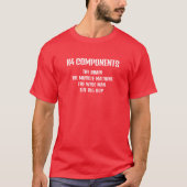 Heren Basic T-Shirt | K4 Components (Voorkant)